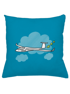 Větroň vankúš Blue Turquoise