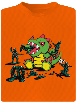 Hračky pánske športové tričko Neon Orange