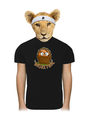 Basketbal detské športové tričko Black