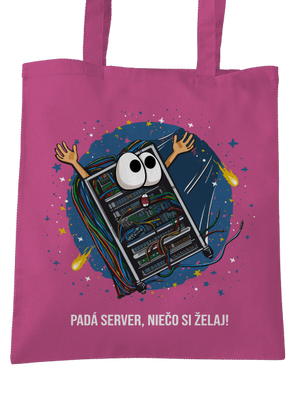 Padá server taška Fuchsia