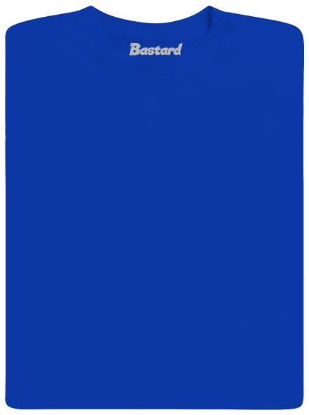 Bez potlače pánske dlhý rukáv Royal Blue