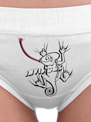 Invisible chameleon dámske nohavičky White