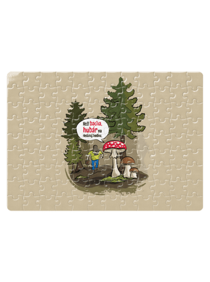 Bacha hubár puzzle White