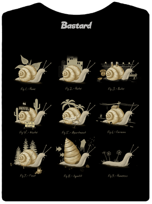 Sladký domov dámske tričko s lemom Black