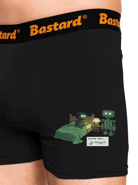 Robotia romantika boxerky Black
