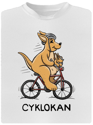 Cyklokan pánske športové tričko White