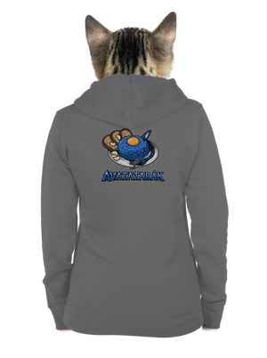 dámska mikina na zips