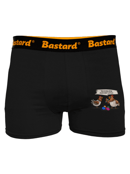 Sliepka pred Veľkou nocou boxerky Black