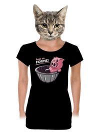 dámske tričko s lemom