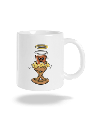 Panáčik v jasličkách klasický hrnček White