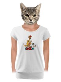 dámske tričko s lemom