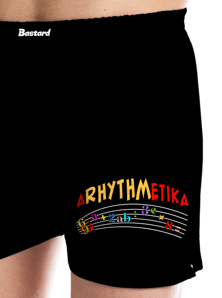Arhythmetika pánske trenky Black