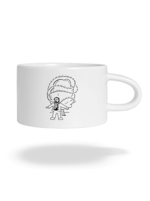 Cimrman: MŇ MŇ MŇ hrnček makronka White