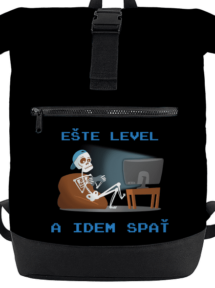 Ešte level batoh Black