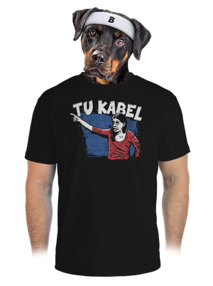 Tukabel pánske športové tričko Black