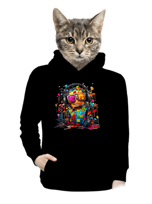 dámska mikina klokanka