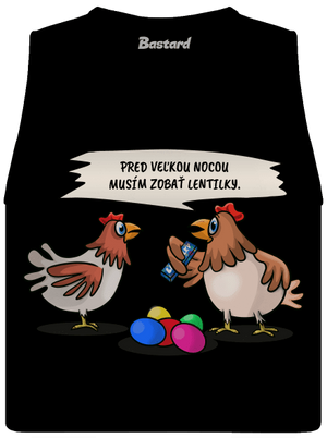 Sliepka pred Veľkou nocou dámske tielko voľné Black