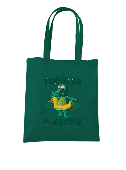 Točím sa v kruhu taška Bottle Green WM