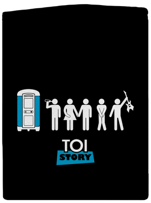 Toi Story pánska mikina na zips Black