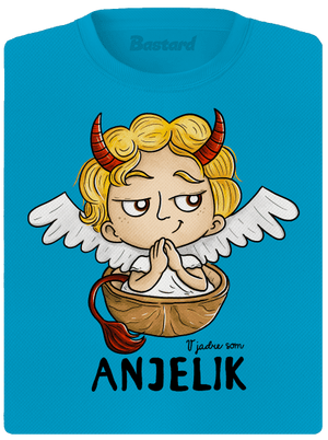 Anjelik dámske športové tričko Blue Atol