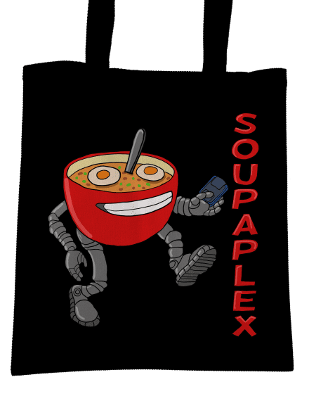 Soupaplex taška Black