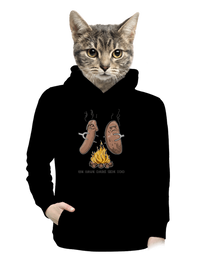 dámska mikina klokanka