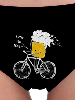 Tour de beer dámske nohavičky Black
