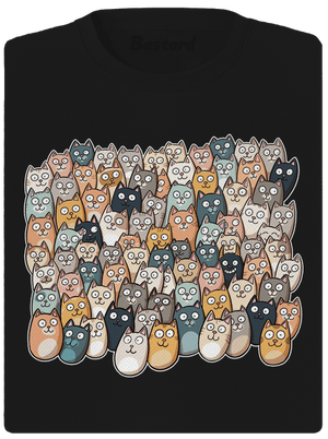 Nájdi čerta dámske športové tričko Black