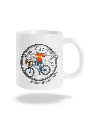 Cyklistický horoskop: Strelec klasický hrnček White