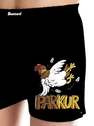 Parkur pánske trenky Black