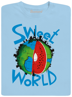 Sweet World pánske tričko Sky Blue