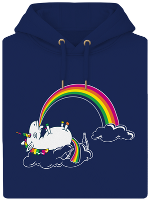 Tajomstvo dúhy unisex mikina premium Navy