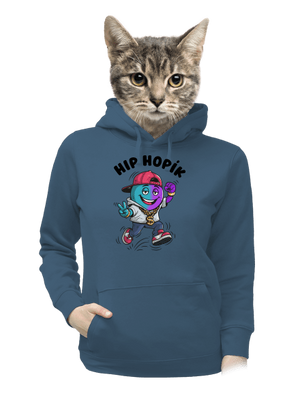 dámska mikina klokanka