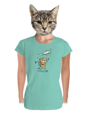 Čiapka dámske tričko prémium Mint Mal