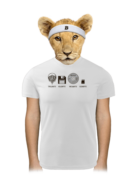 Trilobite detské športové tričko White