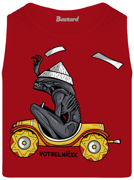 Votrelníček pánske tielko Red