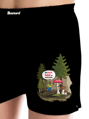 Bacha hubár pánske trenky Black