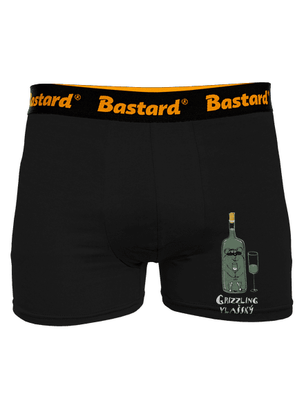 Grizzling Vlašský boxerky Black