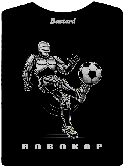 Robokop dámske tričko s lemom Black