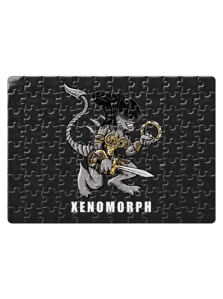 Xenomorph puzzle White