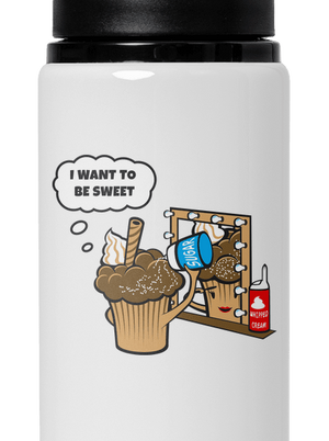 Sweet muffin flaša na vodu White