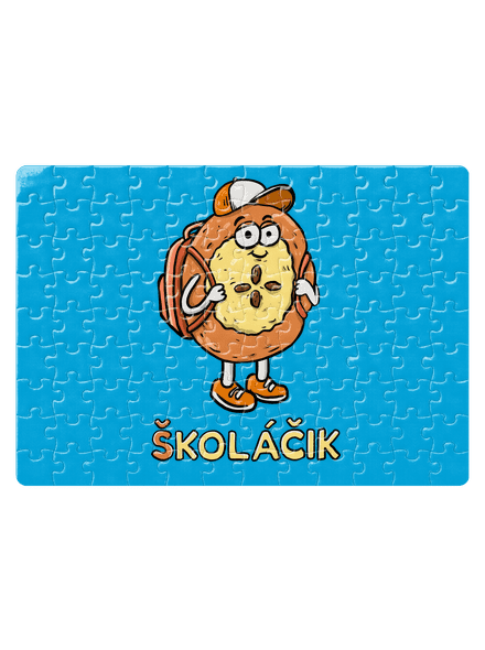 Školáčik puzzle White