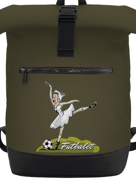 Futbalet batoh Military Green