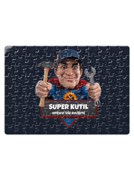 Super otec puzzle White