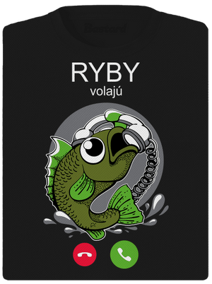 Ryby volají dámske športové tričko Black