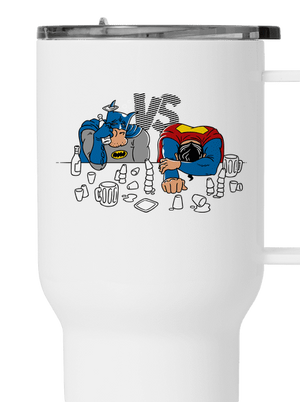 Súboj superhrdinov termohrnček White