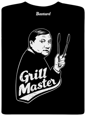 Grill master pánske tričko Black