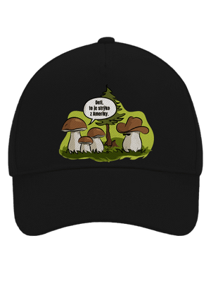 Strýko z Ameriky šiltovka baseballka Black