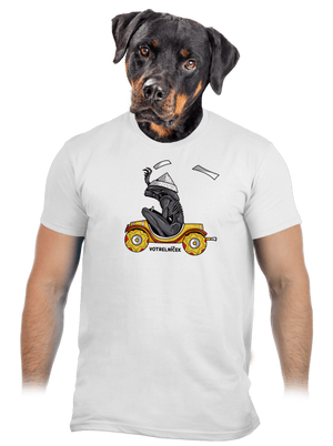 Votrelníček pánske tričko White