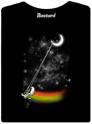 Unicorn Universe dámske tričko Black